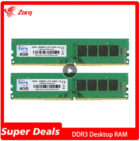 DDR3 DDR3L DDR4 4GB 8G ميموريال Ram PC3 1600 1333mhz ذاكرة الكمبيوتر سطح المكتب UDimm 16GB PC4 2400 2666 RAM 3200Mhz PC3L RAM